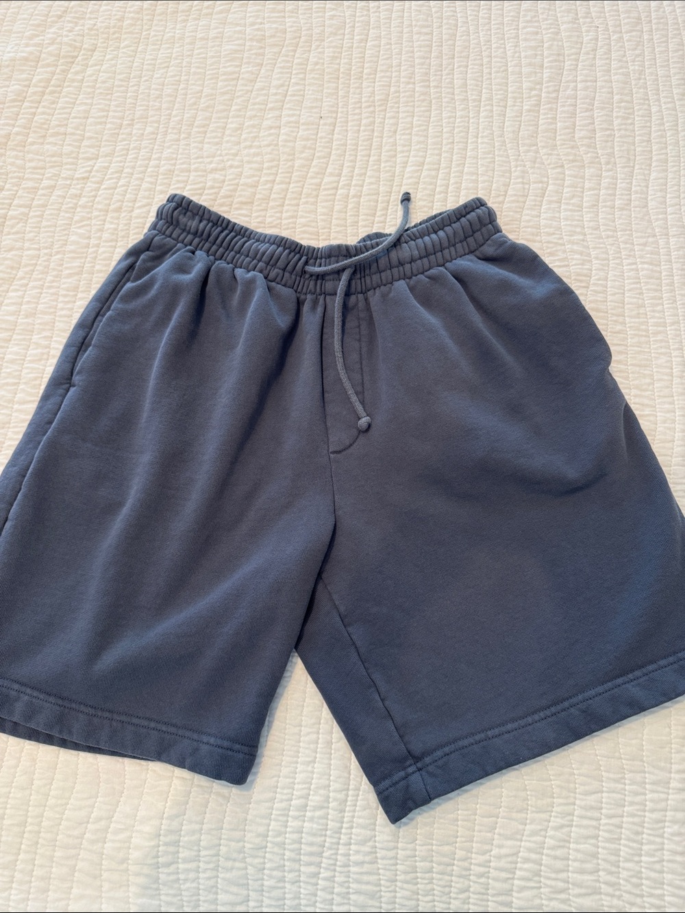 H&M Men's Dark Navy Drawstring Athletic Shorts